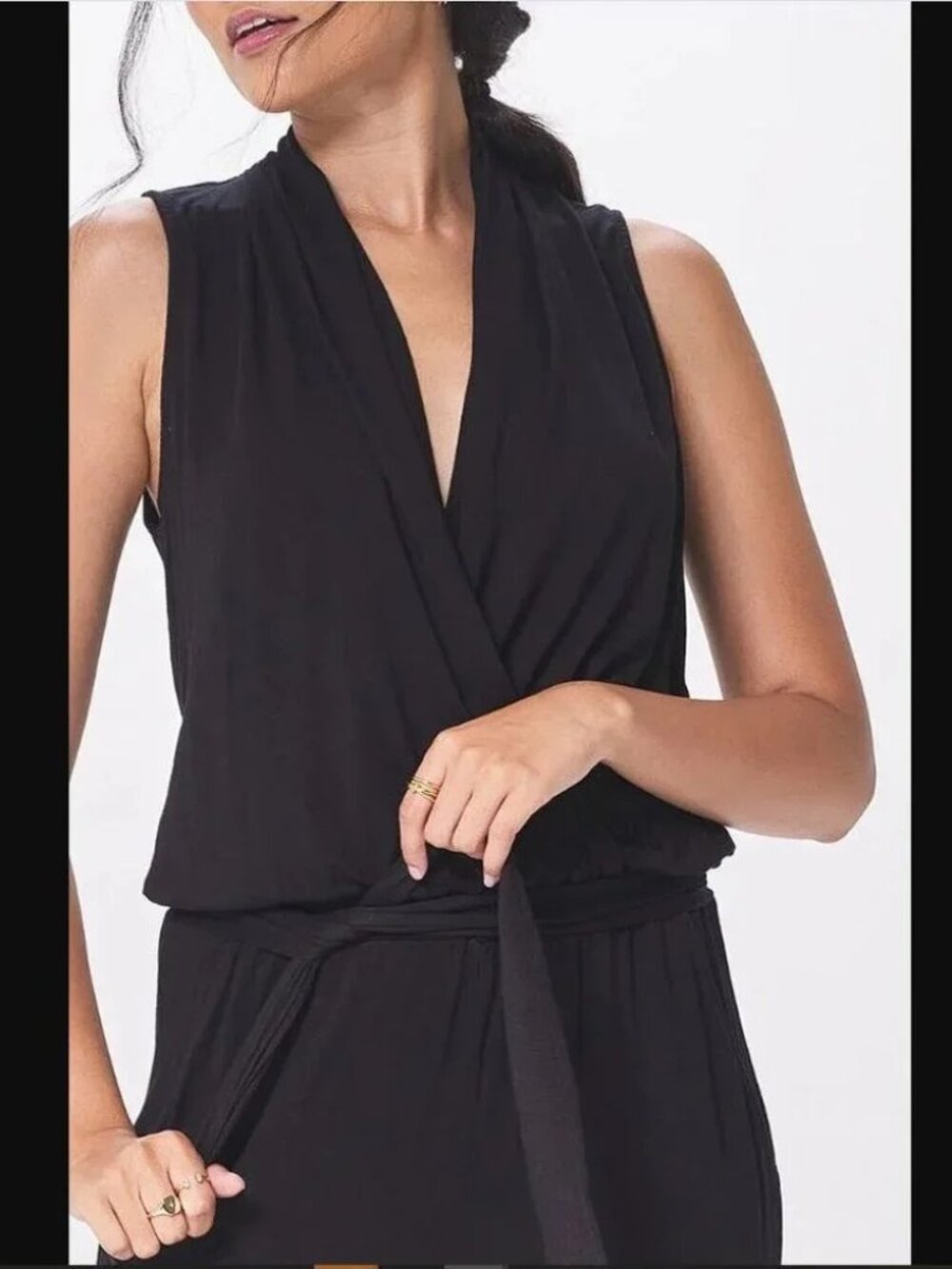 LA Made Black Haven Jumpsuit